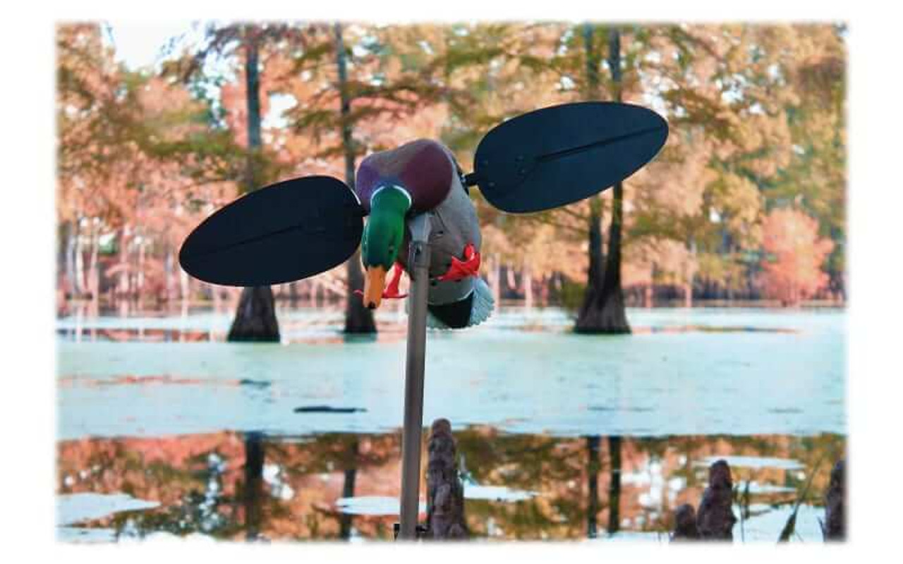 MOJO Outdoors MOJO Mallard Drake Motorized Duck Decoy with Remote. CHICKEN PIECES