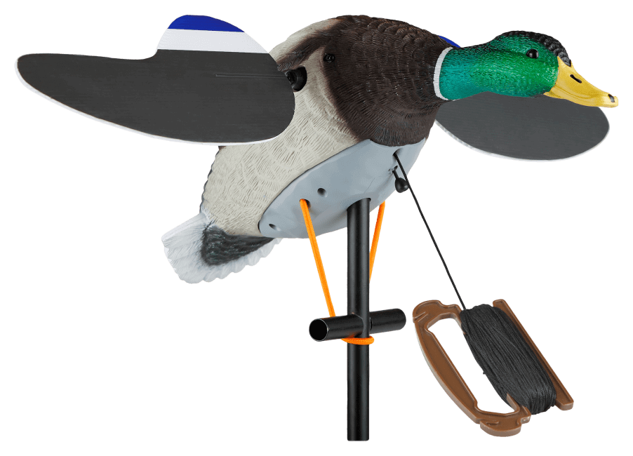 12 Duck Hunting Decoy Stretch Cords & 12 #4 Snap Swivels for J