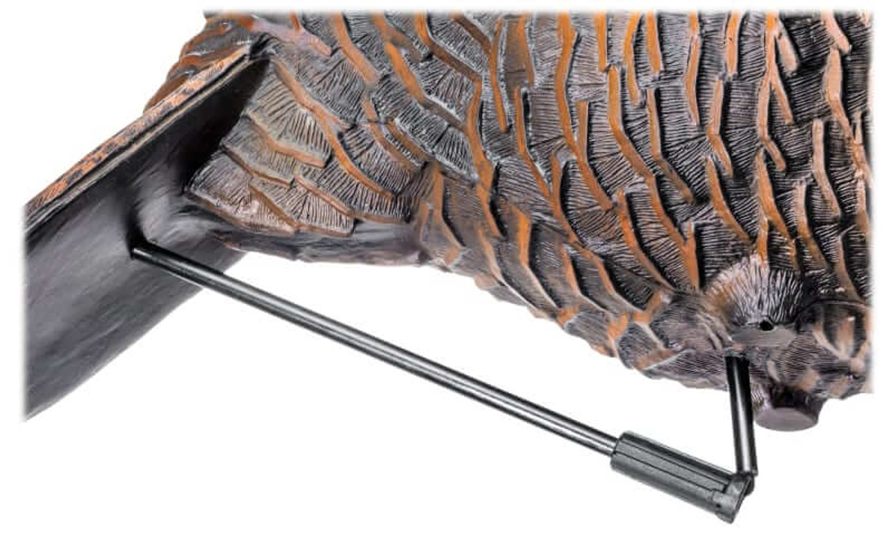 flextone Thunder Chick Upright Hen Turkey Decoy - Brown. CHICKEN PIECES