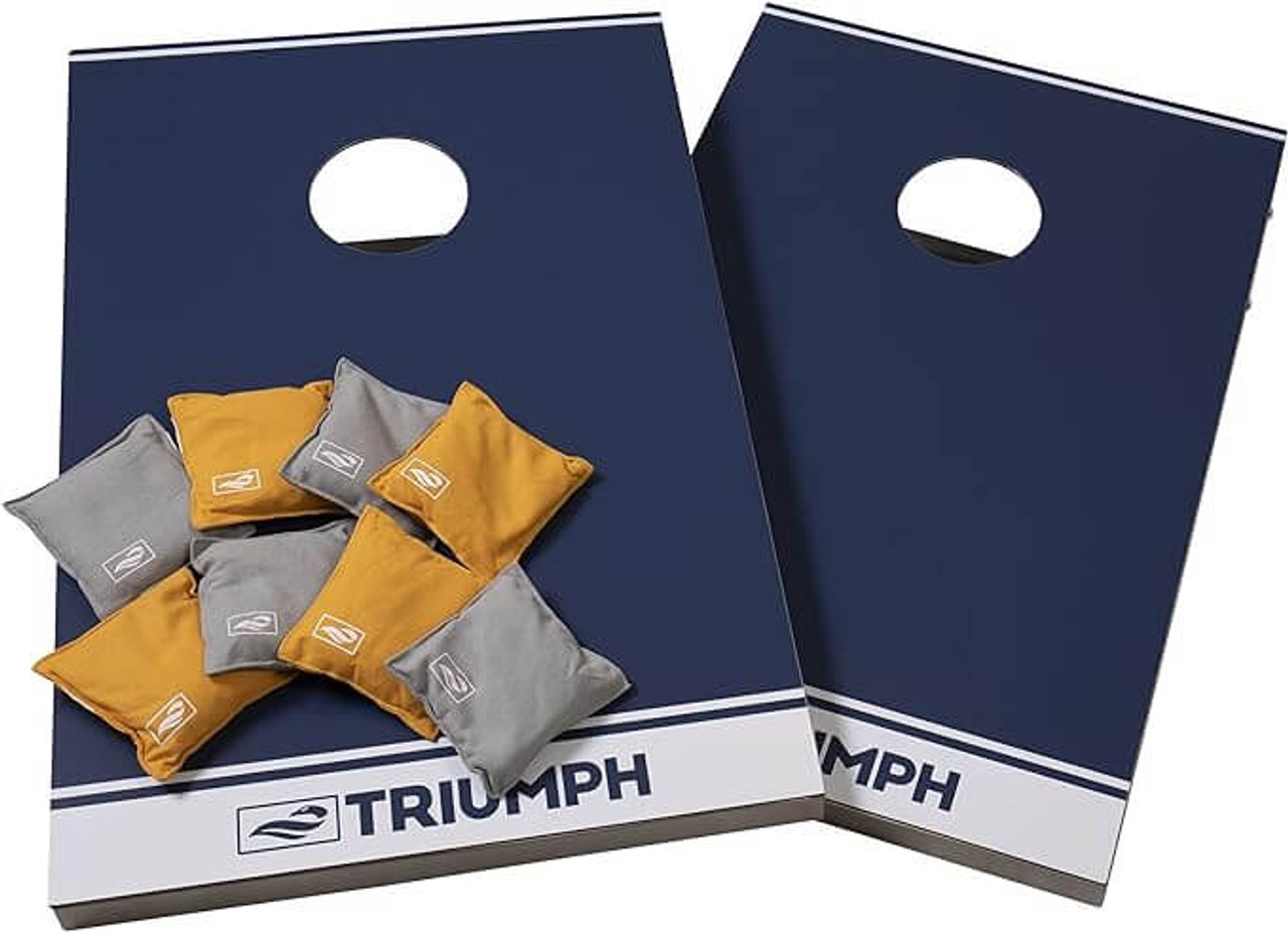 Triumph All-Pro 2' x 3' Ultimate Aluminum Cornhole Game Set-Chicken Pieces