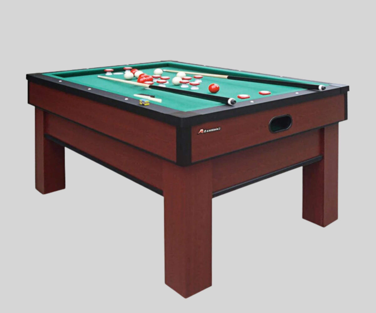Atomic 57 1/2" Professional Bumper Pool Table with Accessories-Chicken Pieces