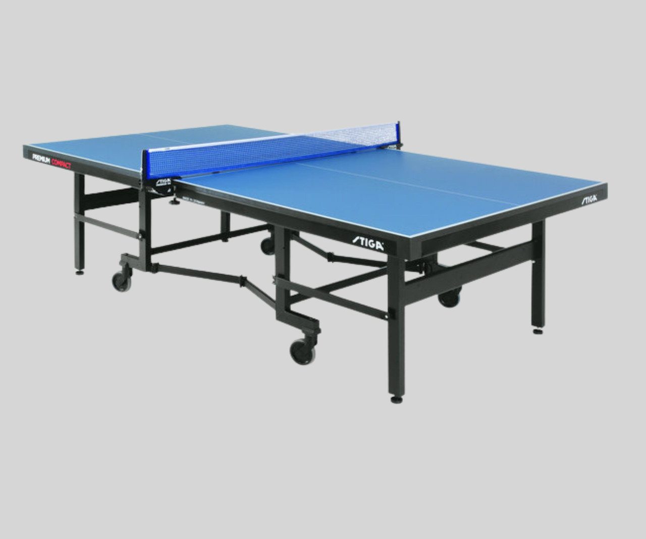 Stiga Premium Tournament-Style Compact Indoor Ping Pong Table-Chicken Pieces
