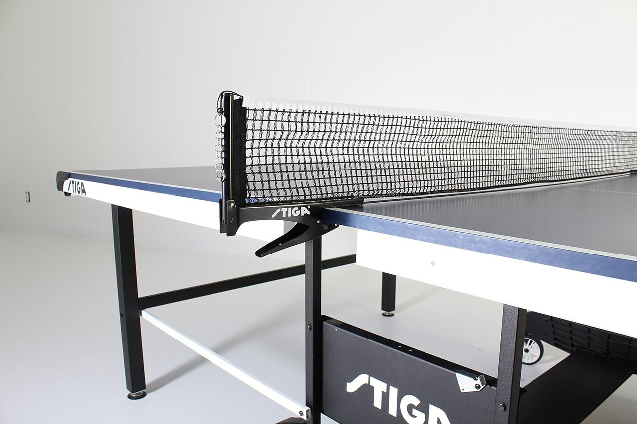 Stiga STS 385 9' Ping Pong Table Tournament-Grade-Chicken Pieces