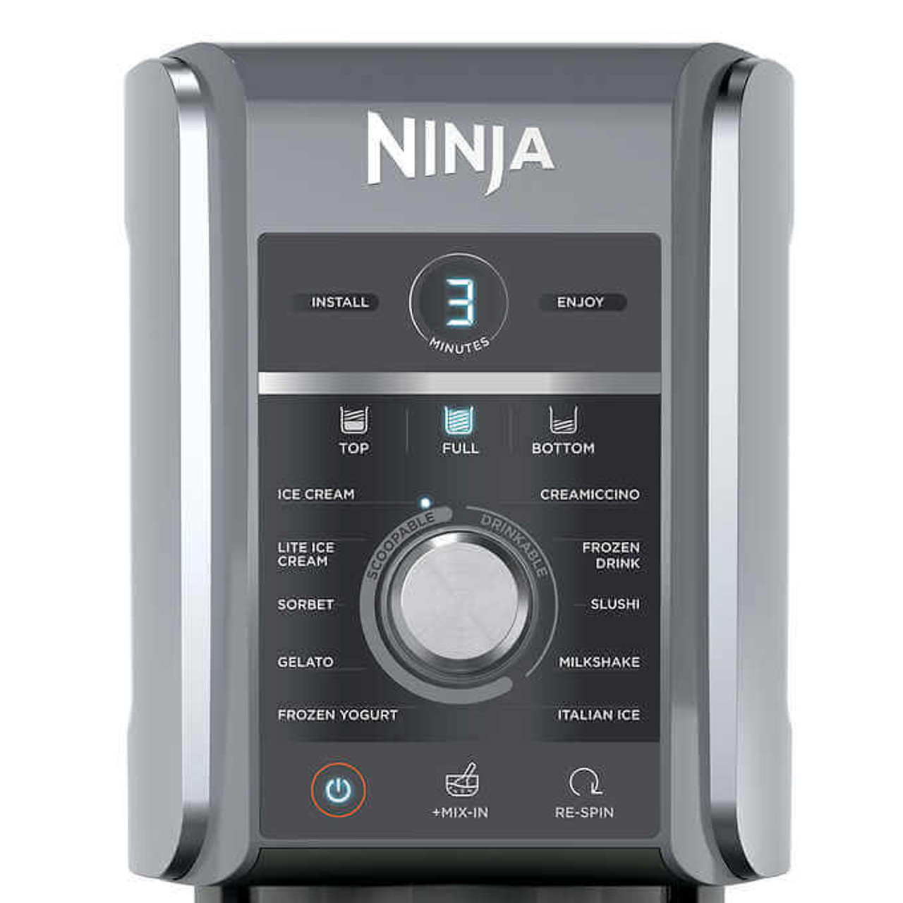 Ninja CREAMi Deluxe 11-in-1 Ice Cream and Frozen Treat Maker - Silver