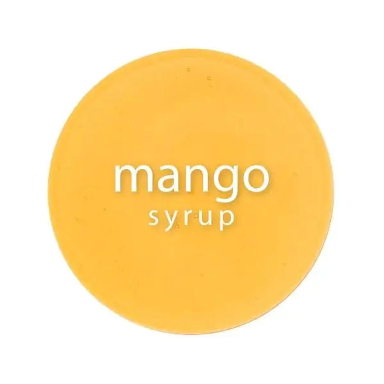 Bossen Mango Concentrated Syrup 1.56 kg (64 fl. oz.) - Bubble Tea Elixir(6/Case)-Chicken Pieces