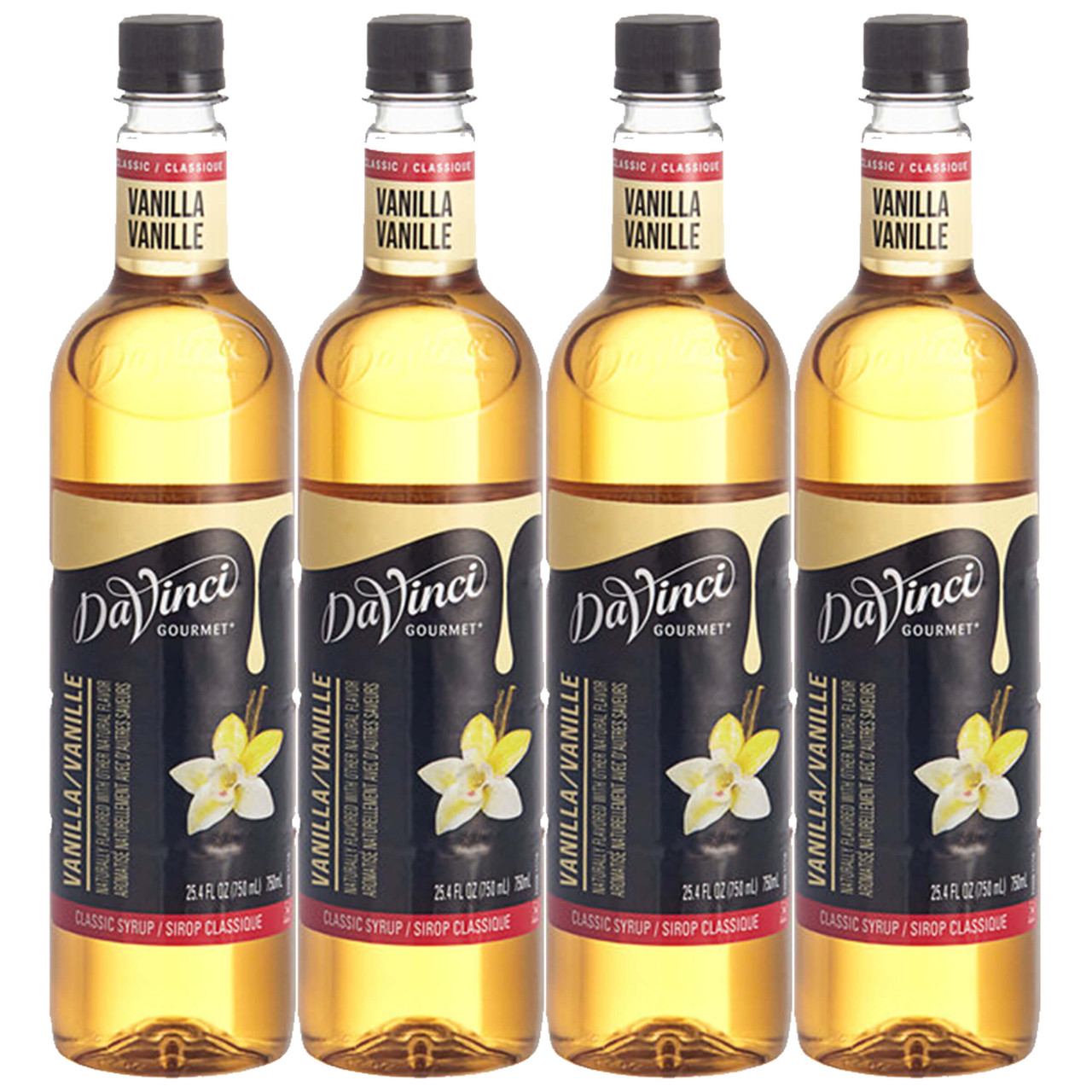 DaVinci Gourmet Classic Vanilla Syrup - 25oz/750 mL   -Chicken Pieces