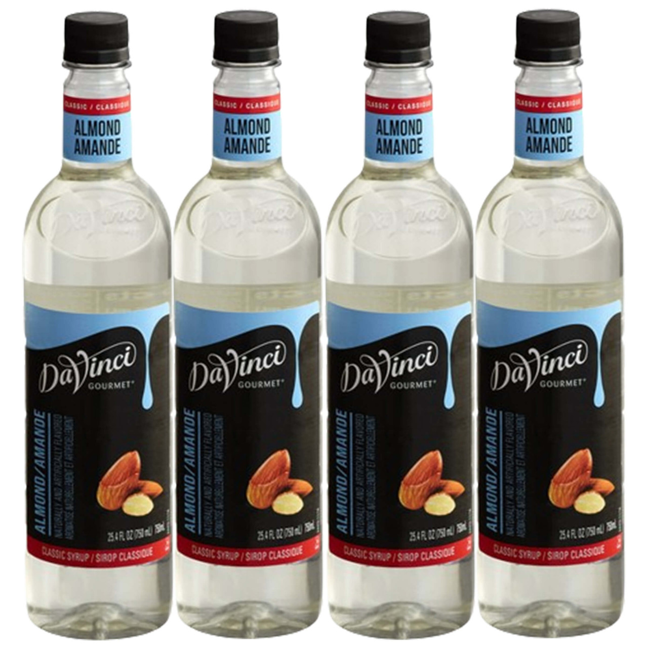 DaVinci Gourmet Classic Almond Syrup 25oz/750 mL