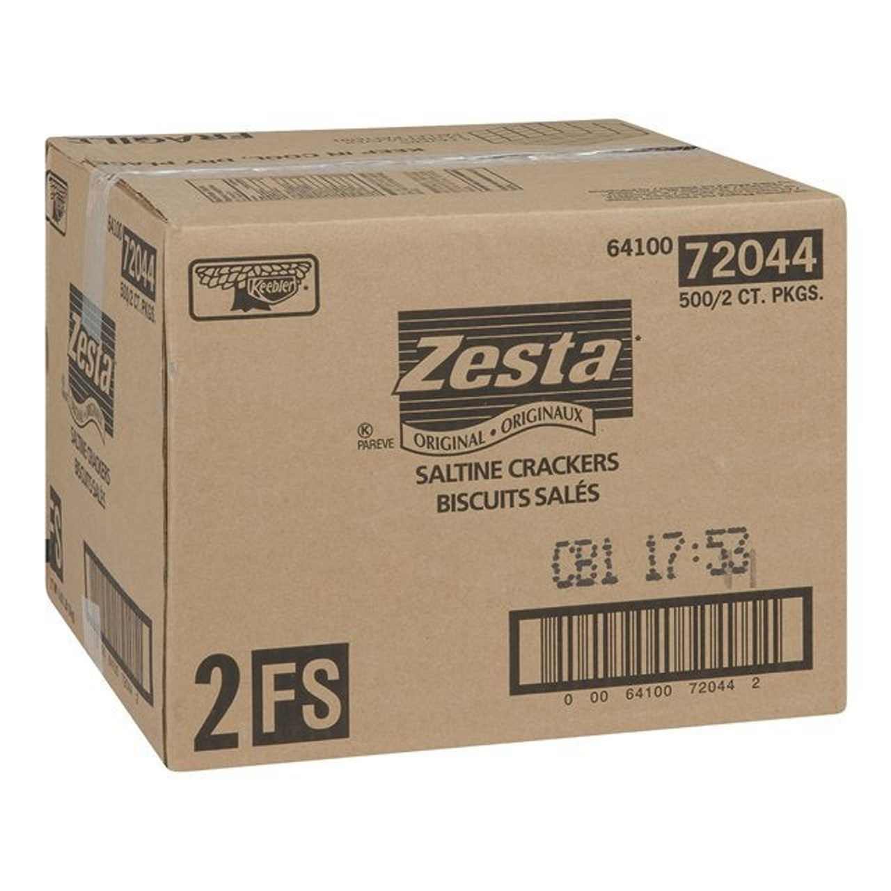 Keebler Zesta Salted Saltine Soda Crackers
