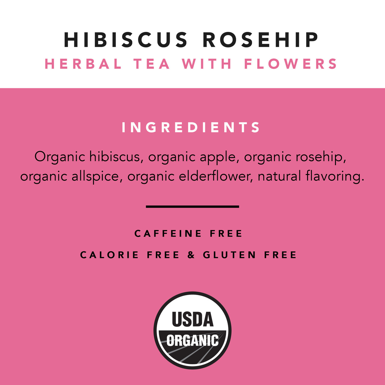 Hibiscus Rosehip Loose Leaf Tea Tins by Pinky Up