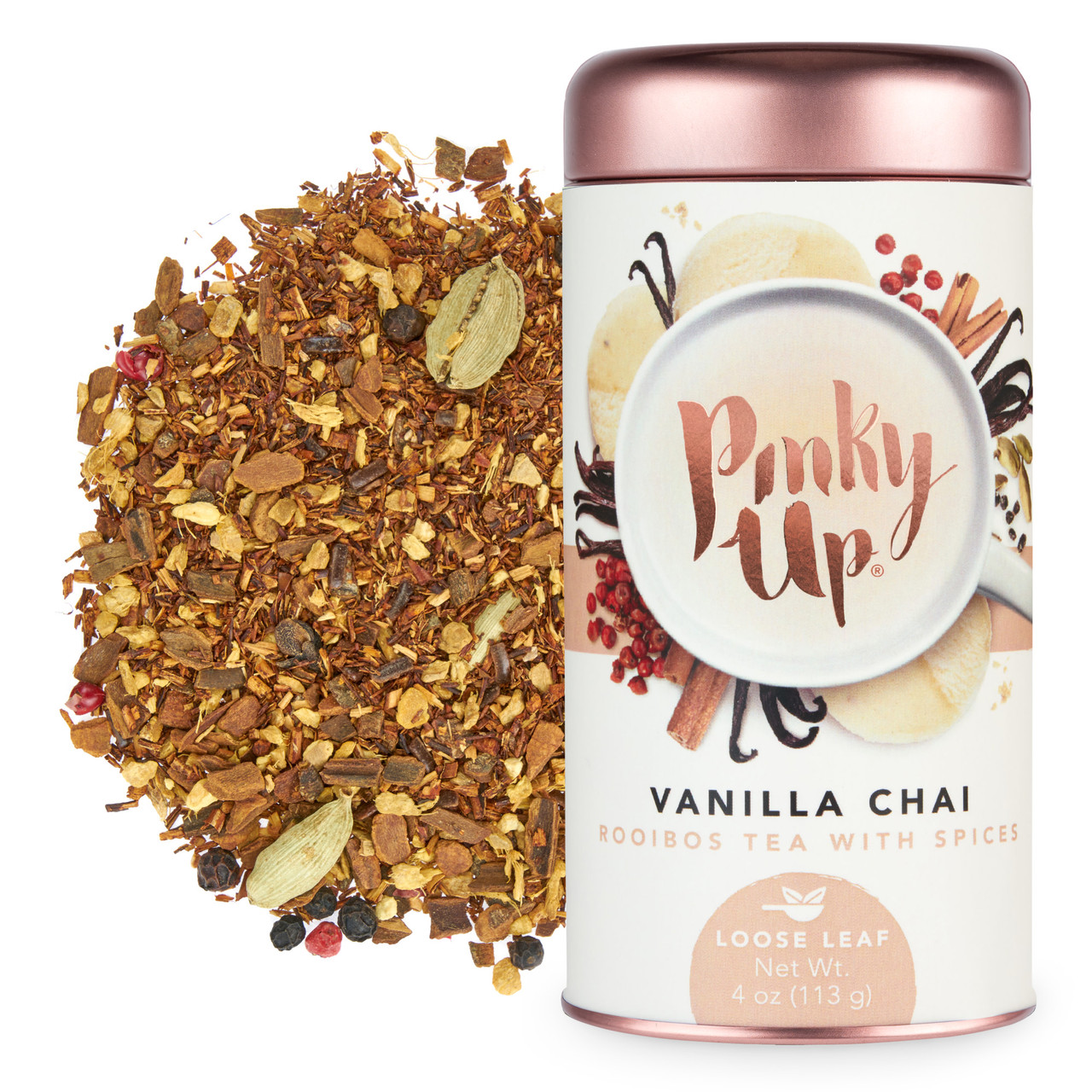 Vanilla Chai Loose Leaf Tea Tins by Pinky Up