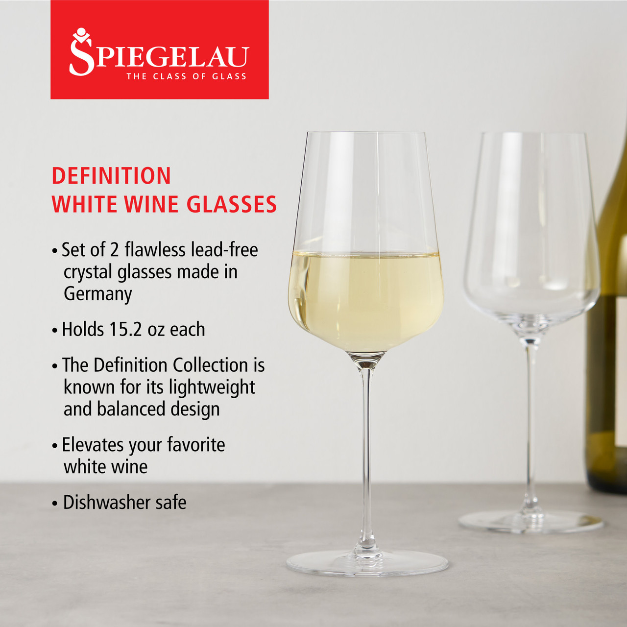 Spiegelau Definition 15.2 oz White Wine Glass (set of 2)