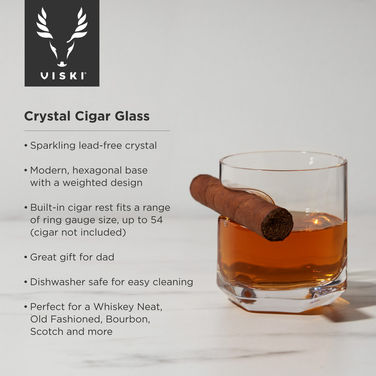 Crystal Cigar Glass by Viski®