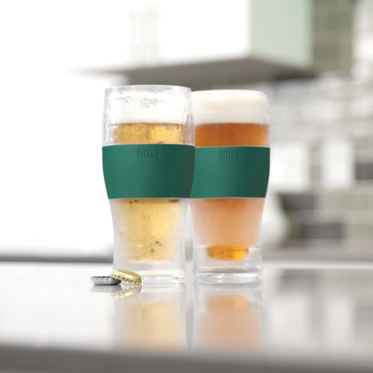 Beer FREEZE in Green (set of 2) by HOST®