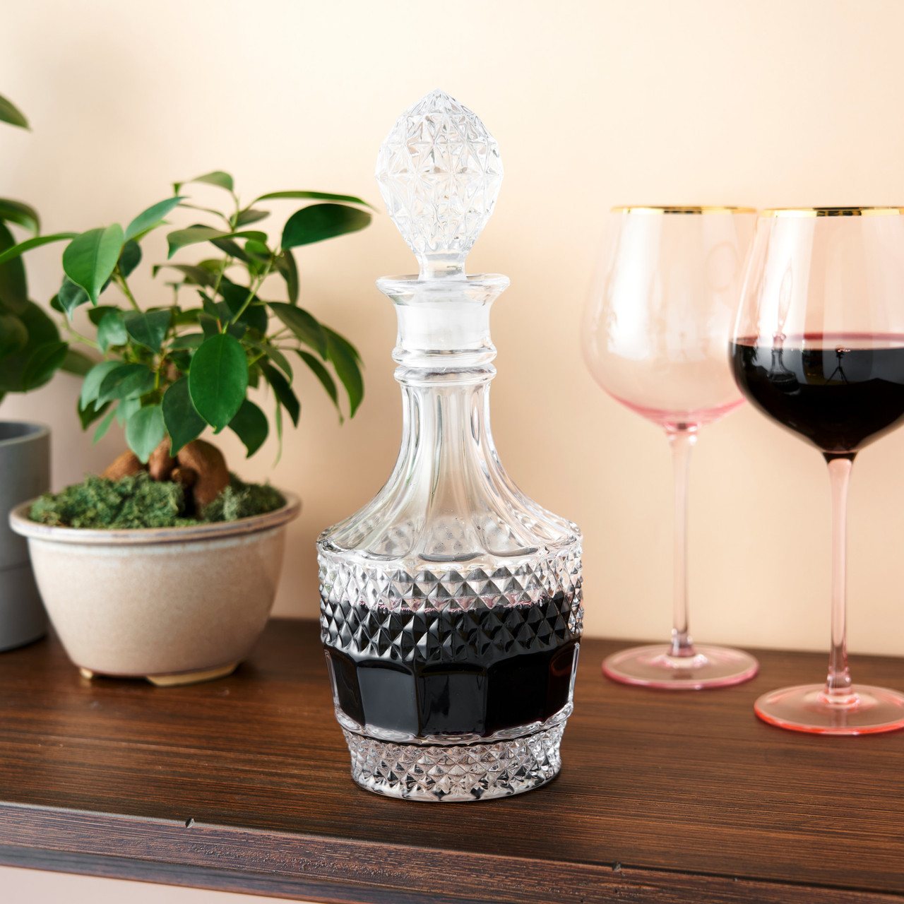 Crystal Vintage Decanter by Twine®