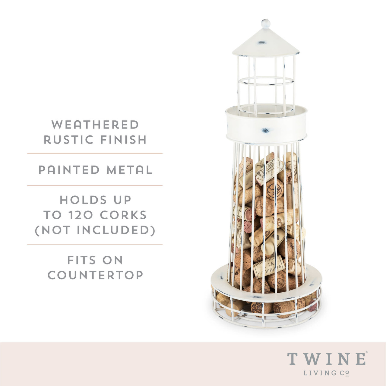 Lighthouse Cork Holder by Twine®