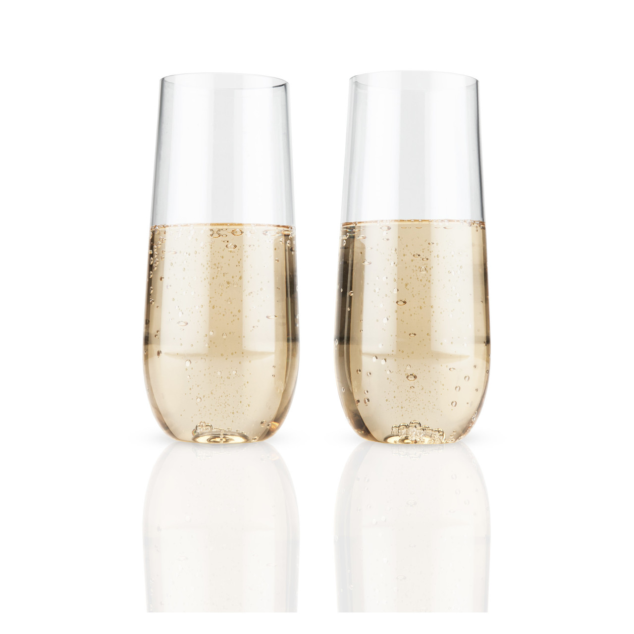 Flexi: Stemless Champagne Flute Set