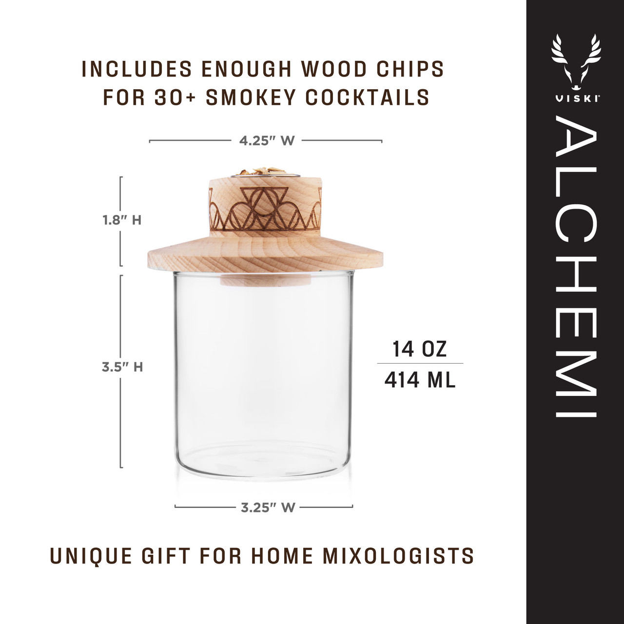 Alchemi Single Serve Smoker Kit by Viski