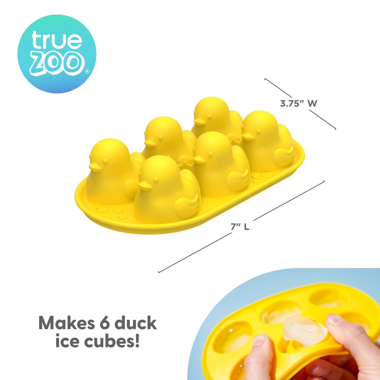Quack the Ice Silicone Ice Cube Tray by TrueZoo