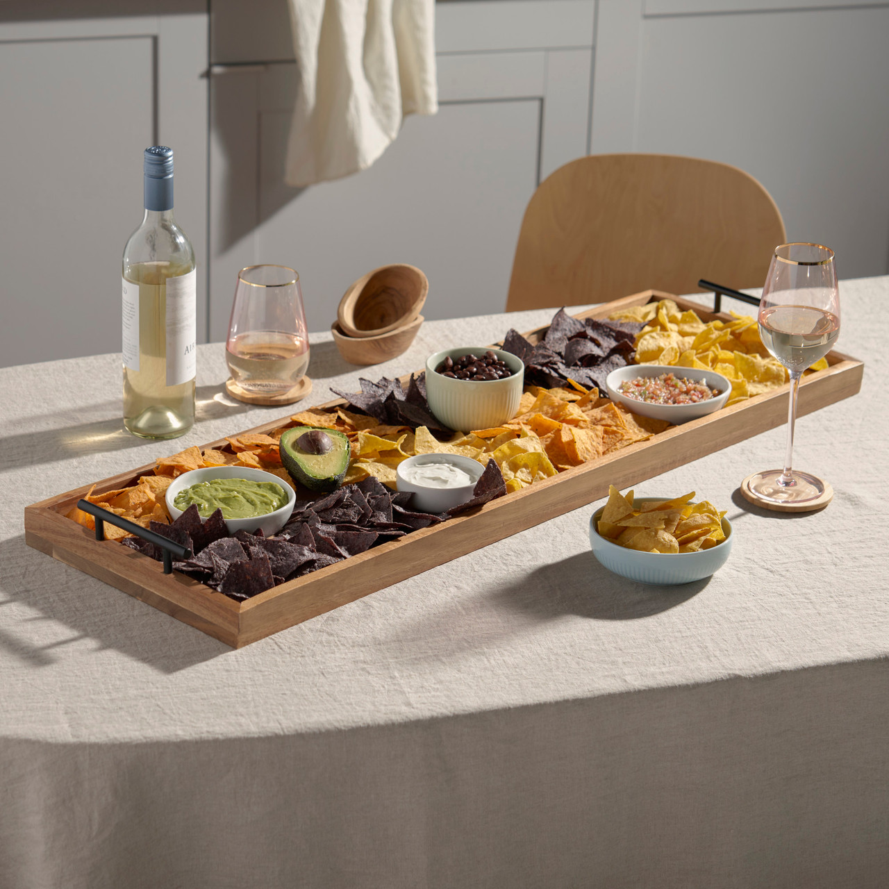 The Longboard Acacia Cheese Board by Twine Living®