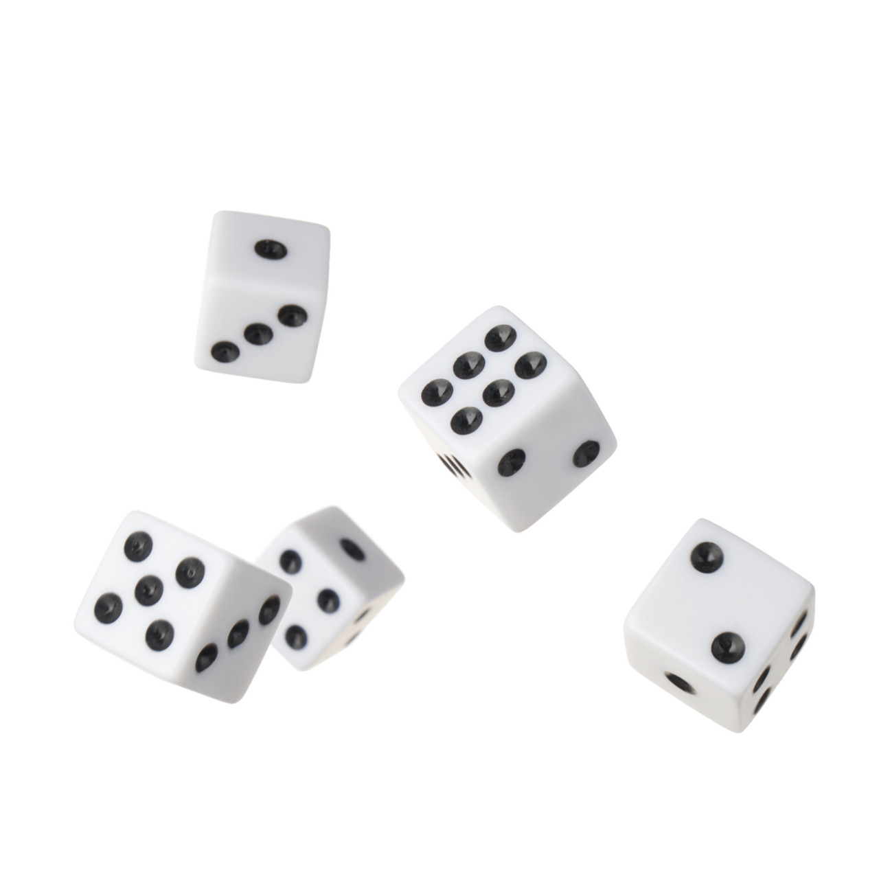 Playing Dice by True Set of 5