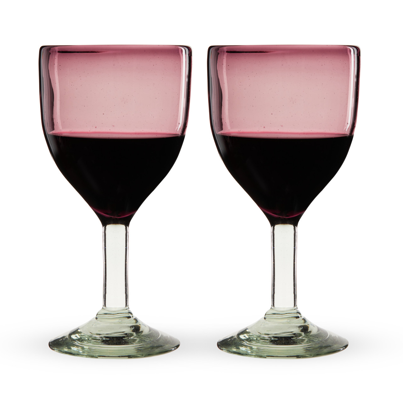 Rosado Stemmed Wine Glass Set by Twine Living