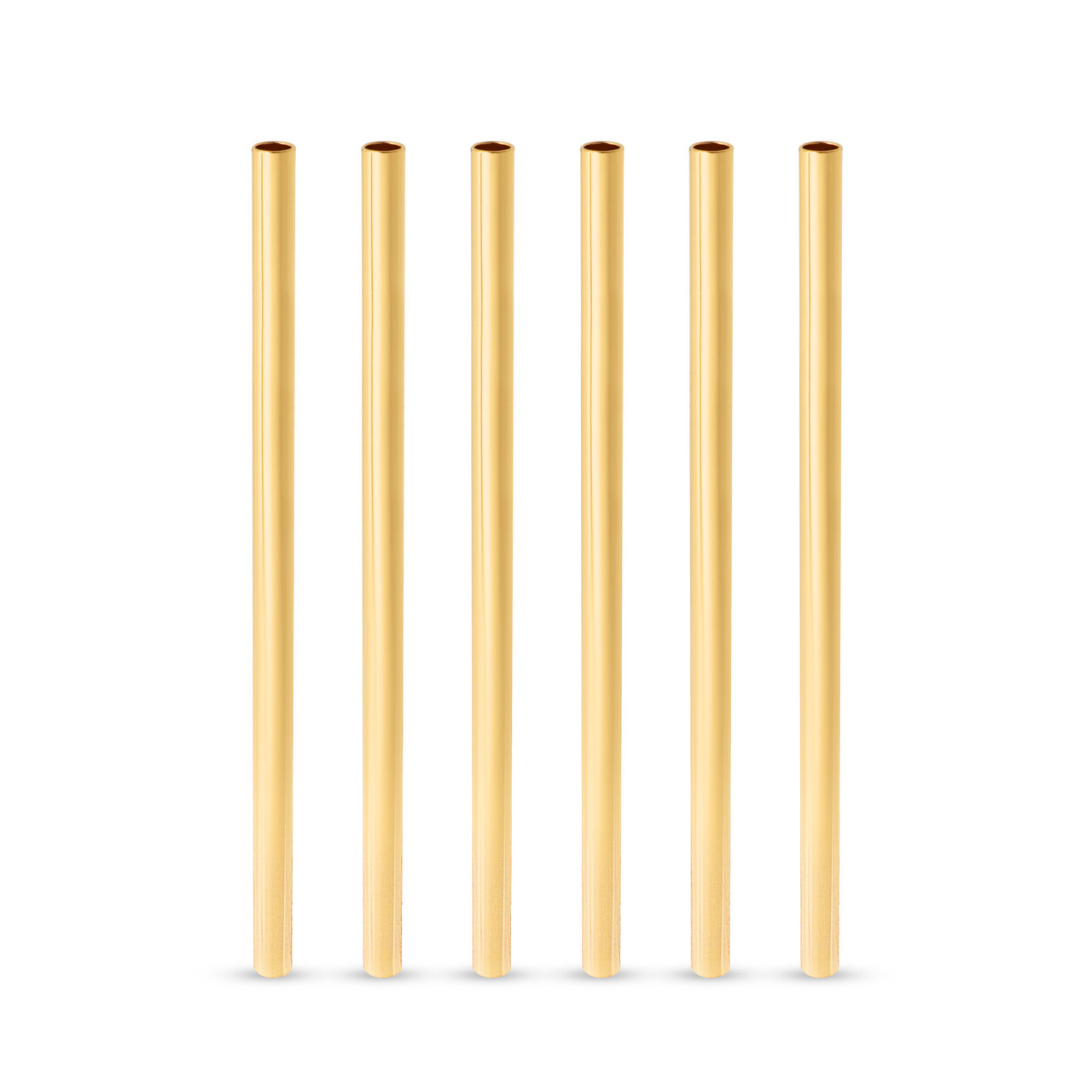 Gold Lowball Straws by Viski