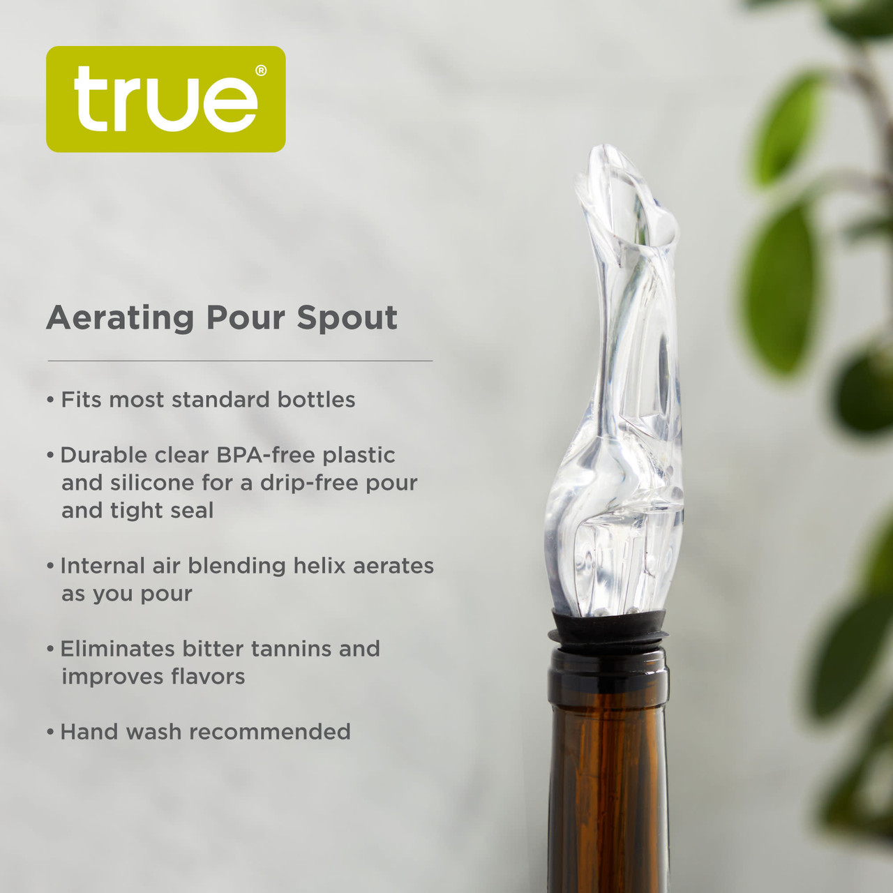 Aerating Pour Spout in SIOC pkg by True