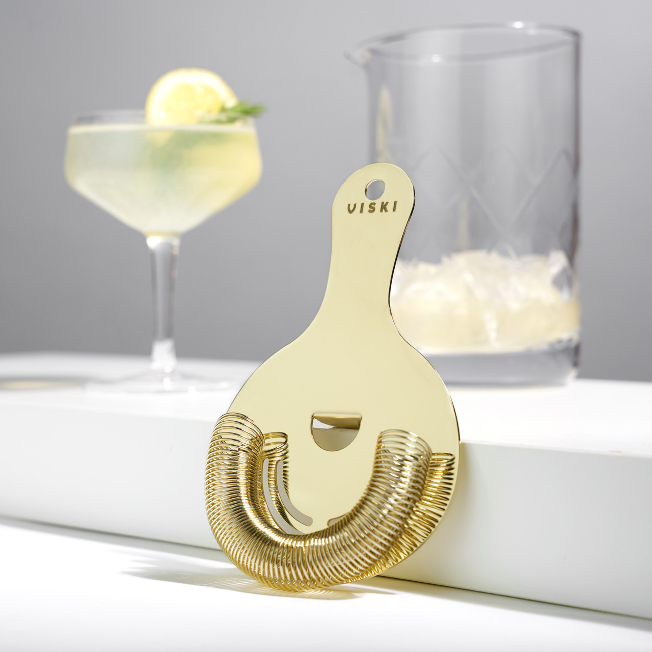 Gold Hawthorne Strainer by Viski®