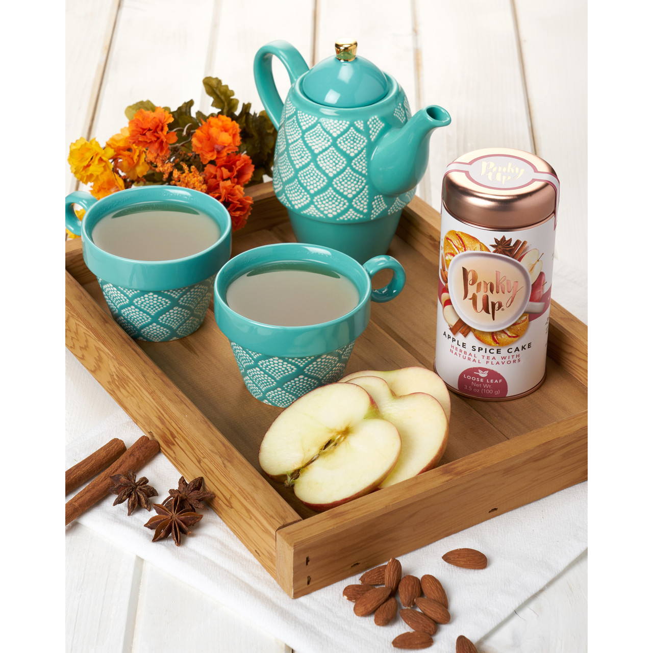 Apple Pie Loose Leaf Tea Tins by Pinky Up