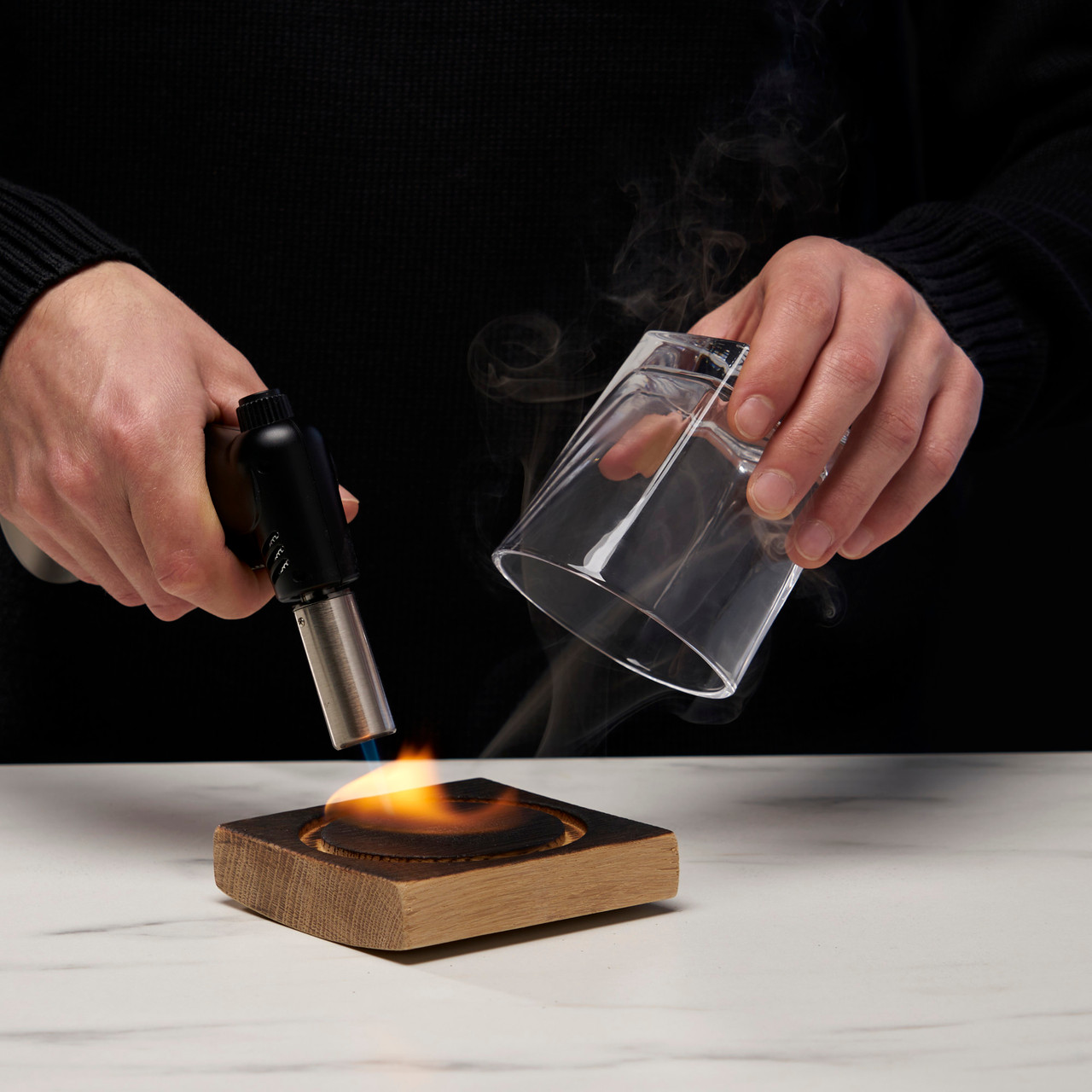 Alchemi Barrel Board Smoking Set by Viski