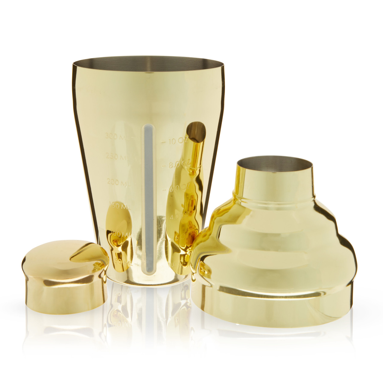 Gold Measured Shaker by Viski