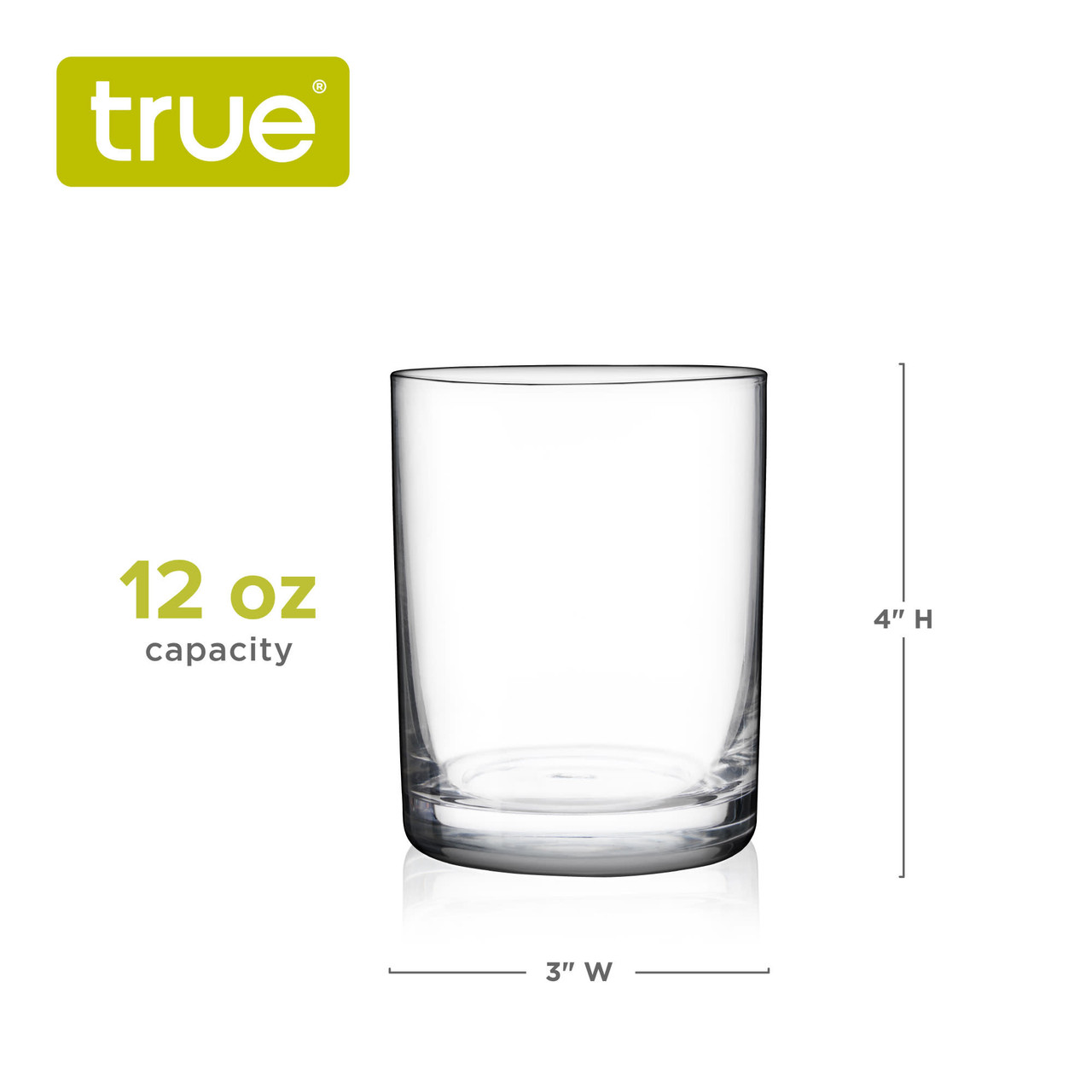 Rocks Glasses, Set of 4 by True