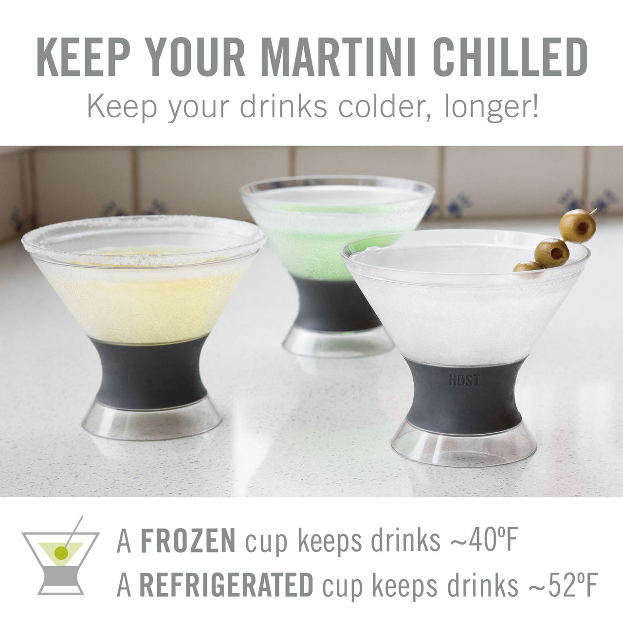 Martini FREEZE (set of 2) by HOST®