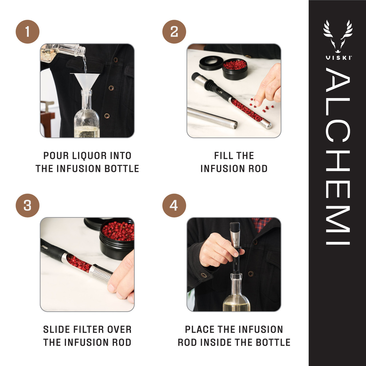 Alchemi Spirits Infusion Kit by Viski