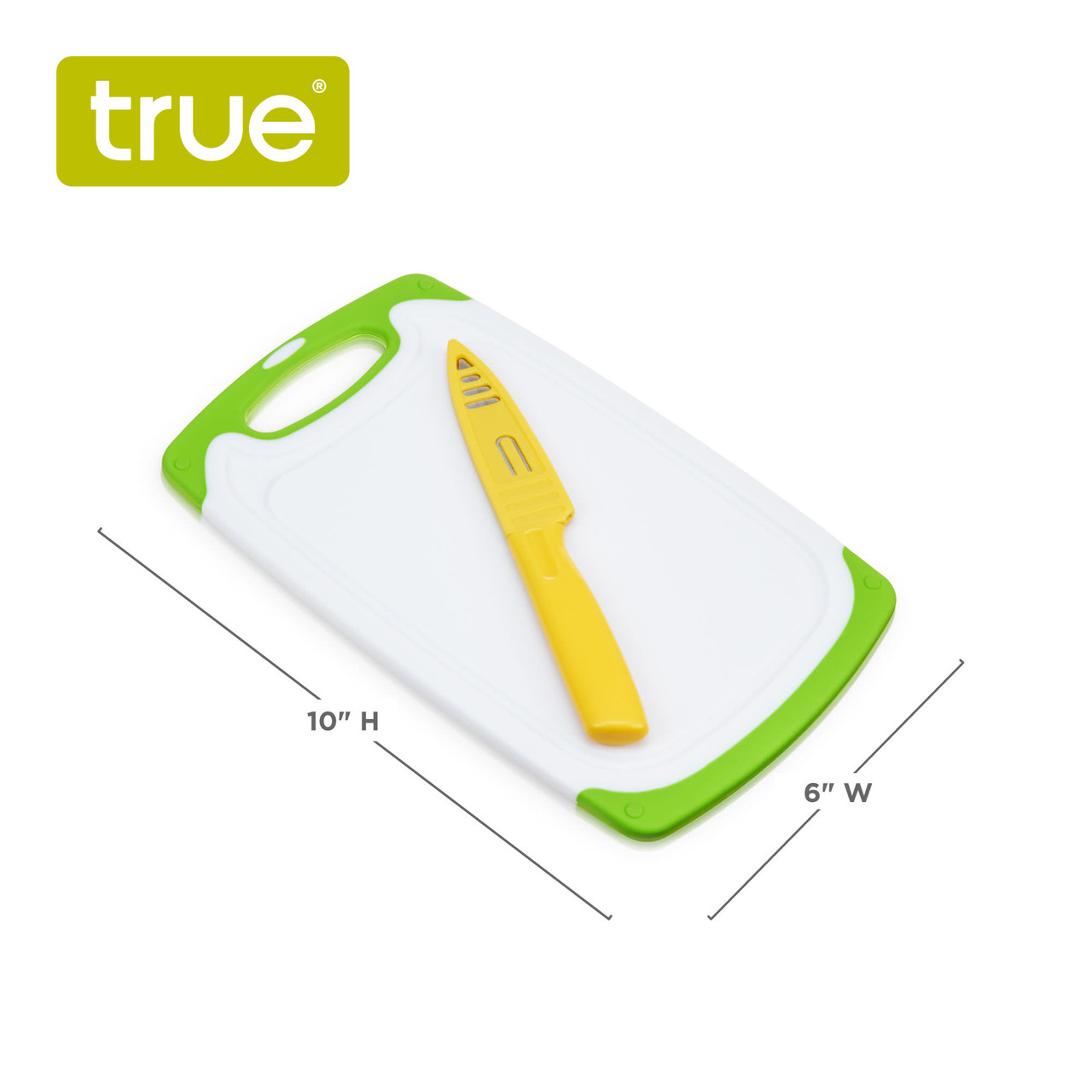 Small Cutting Board with Paring Knife Set by True