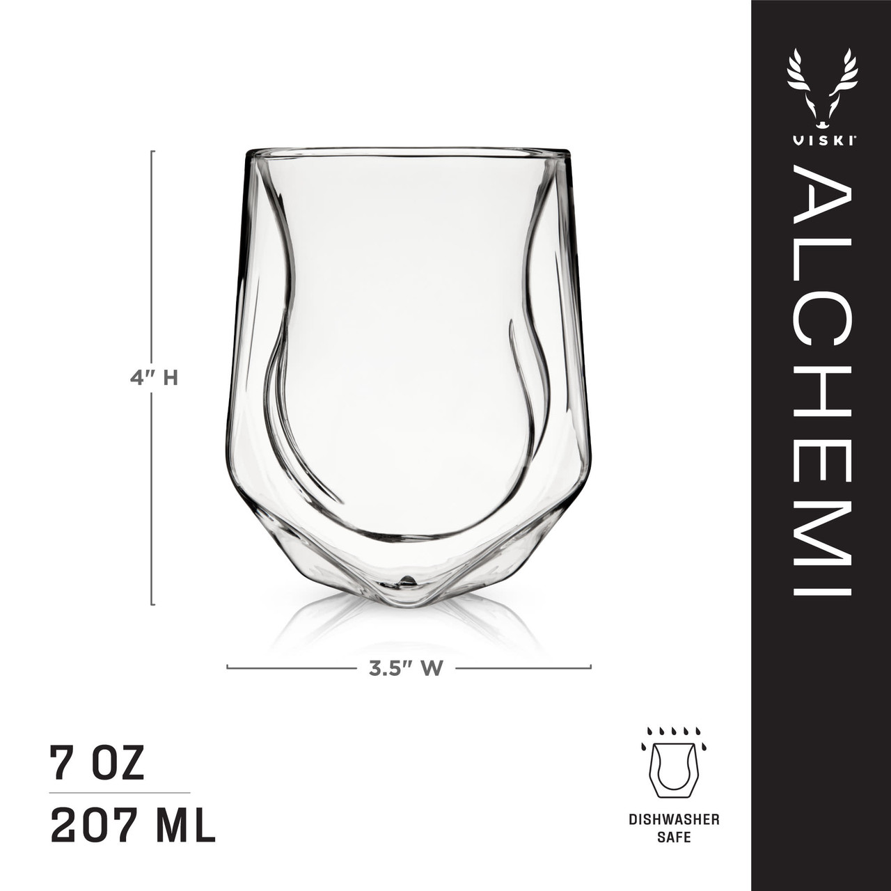 Alchemi Whiskey Tasting Glass by Viski