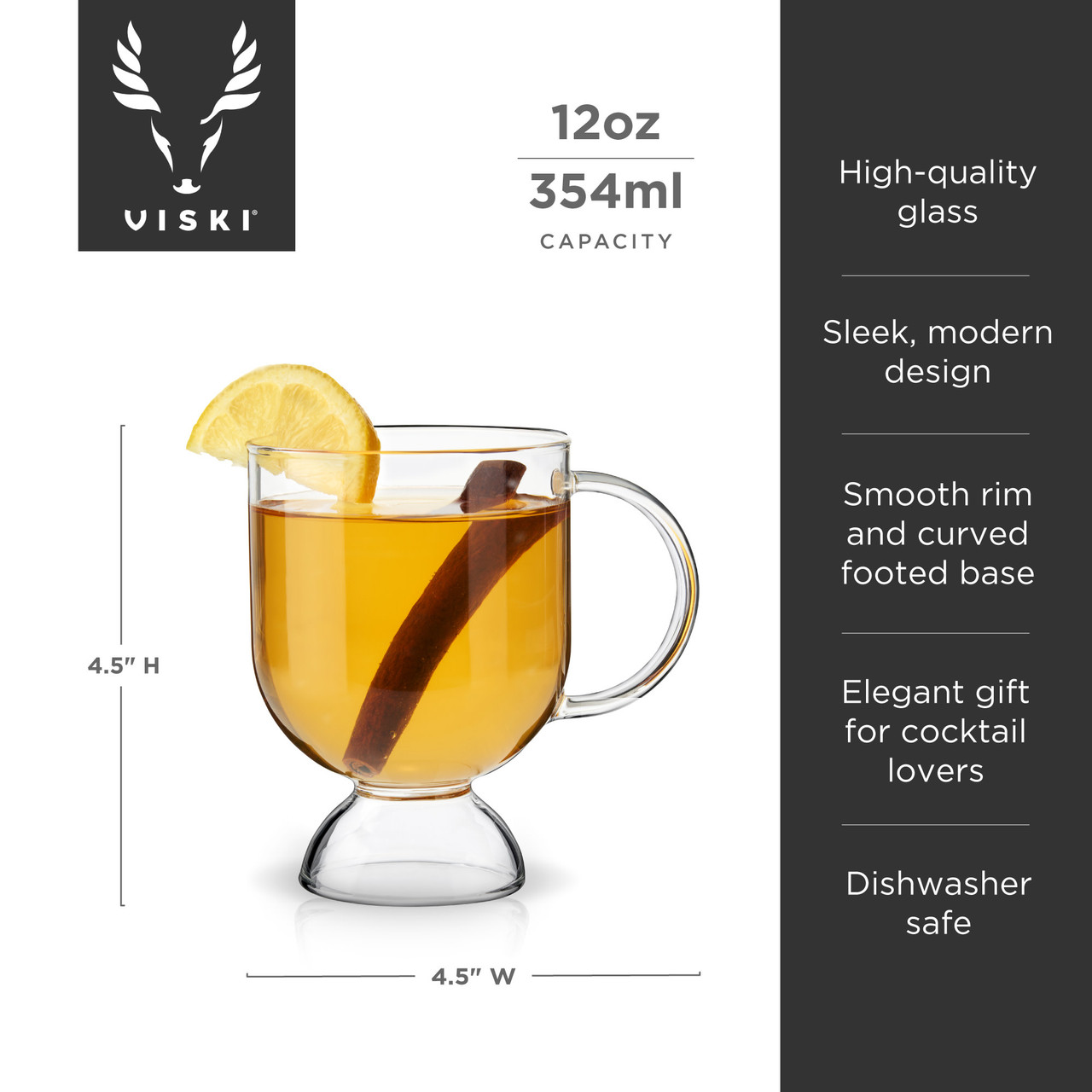 Hot Toddy Glasses by Viski