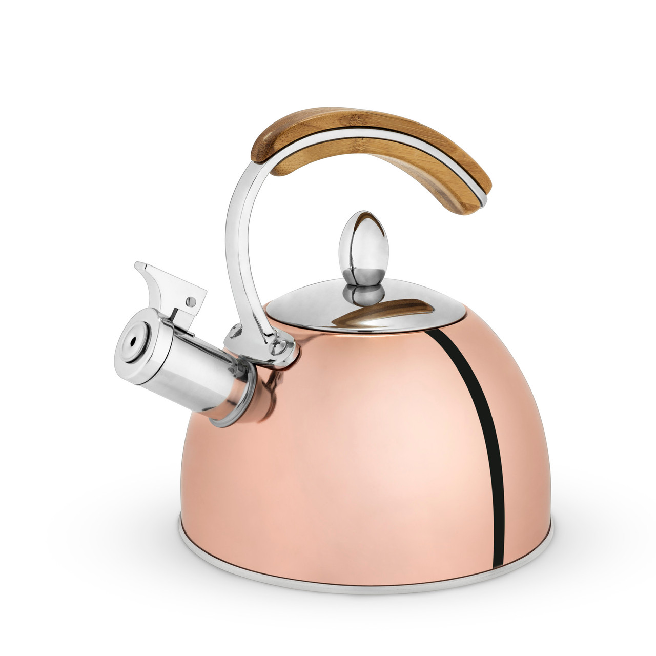 Presley Tea Kettle in Rose Gold by Pinky Up