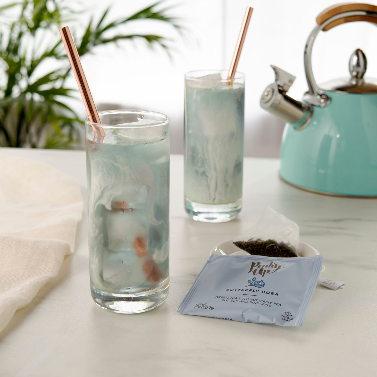Butterfly Boba Tea In Sachets by Pinky Up