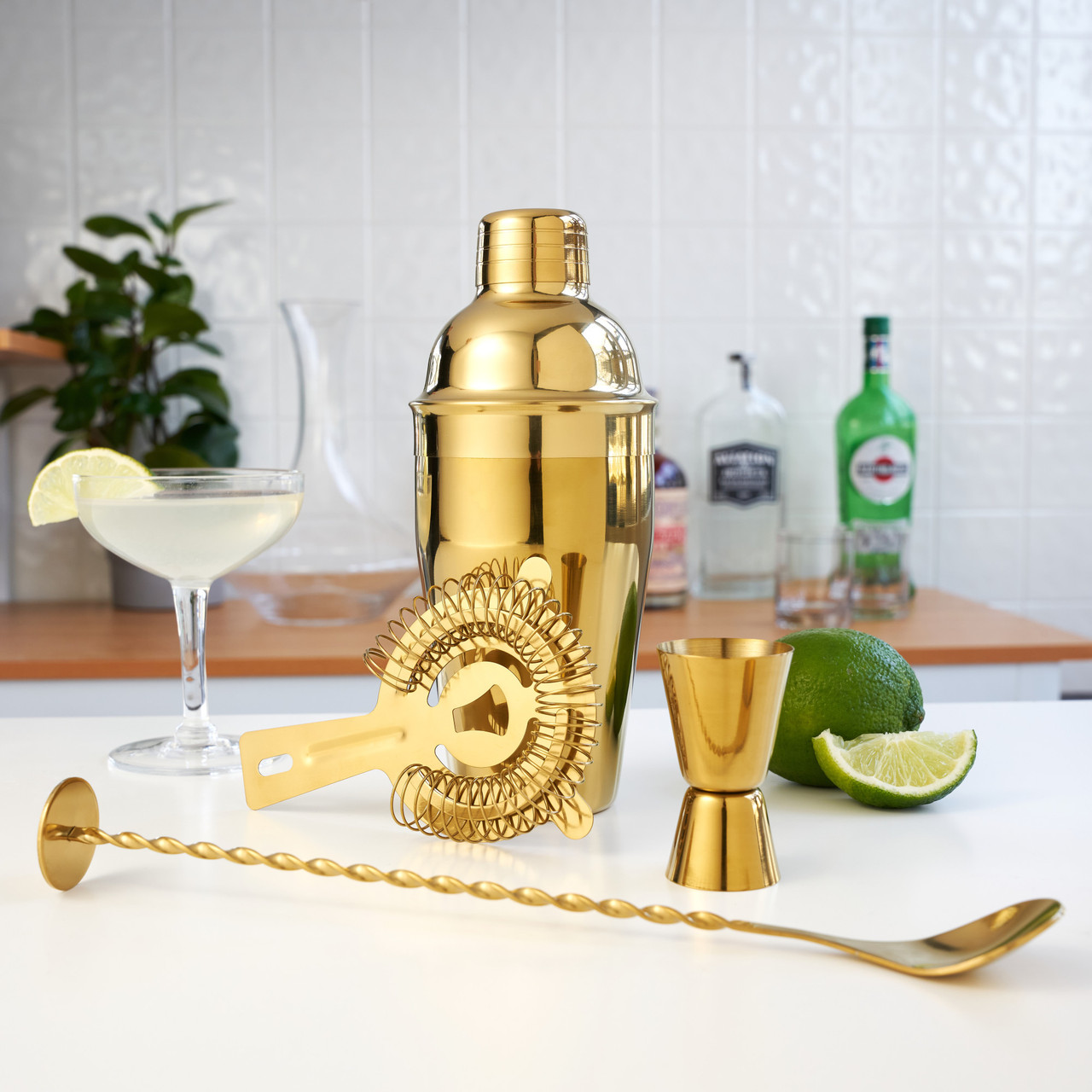 Gold Barware Set by True