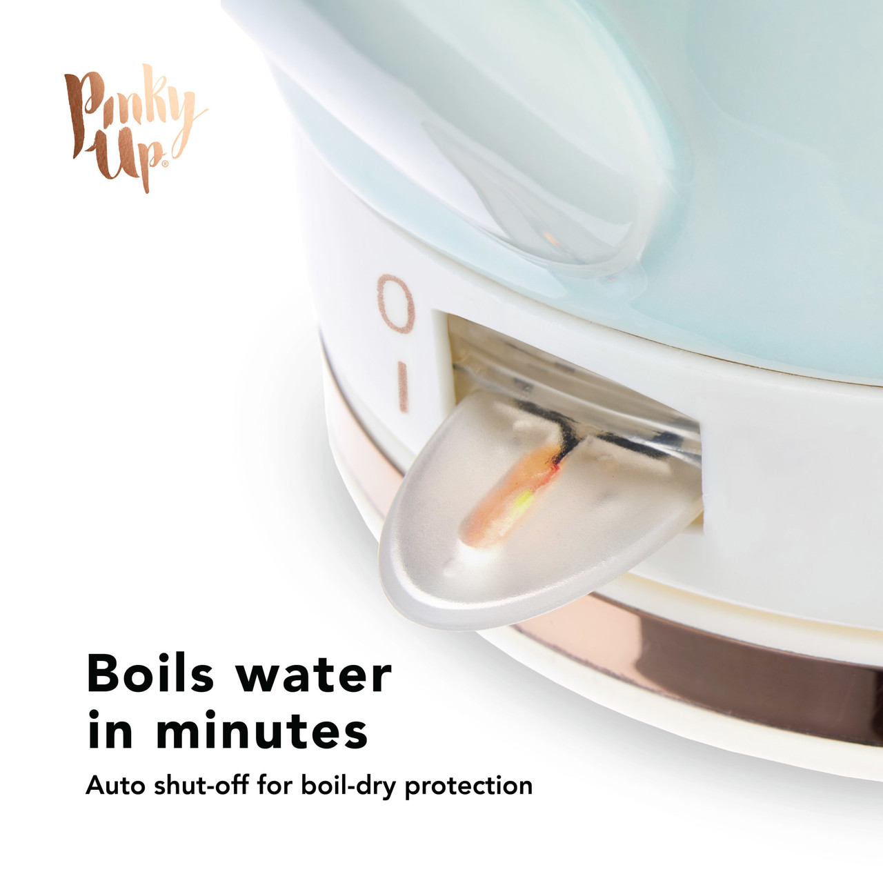 Noelle Ceramic Electric Tea Kettle by Pinky Up®