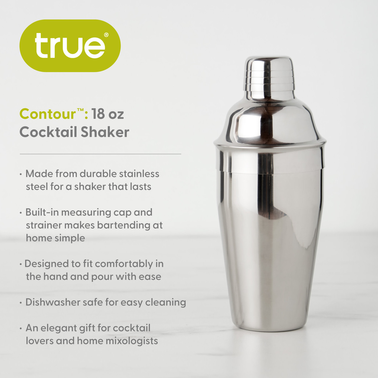 Contour: 18-Ounce Cocktail Shaker