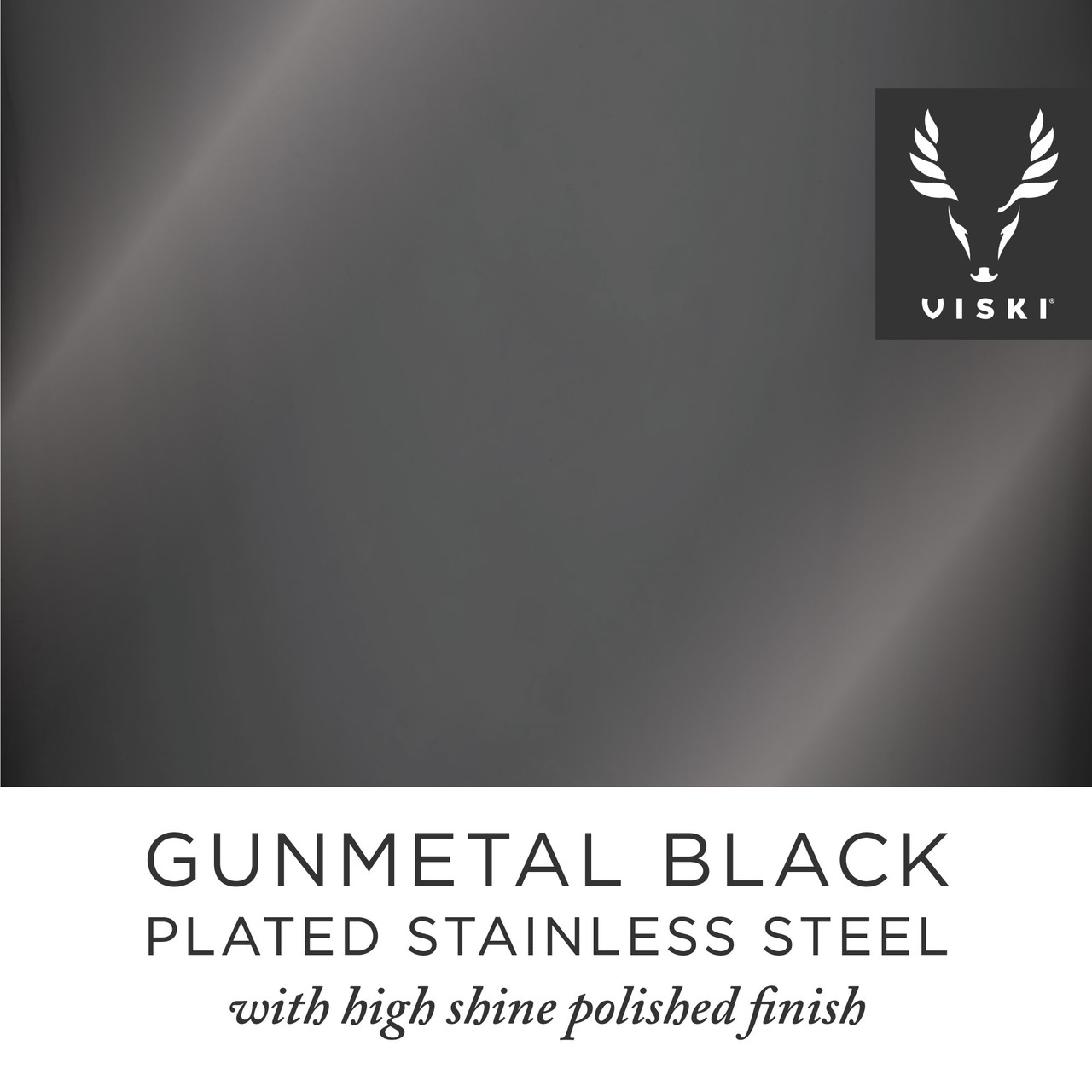 Gunmetal Hawthorne Strainer by Viski®