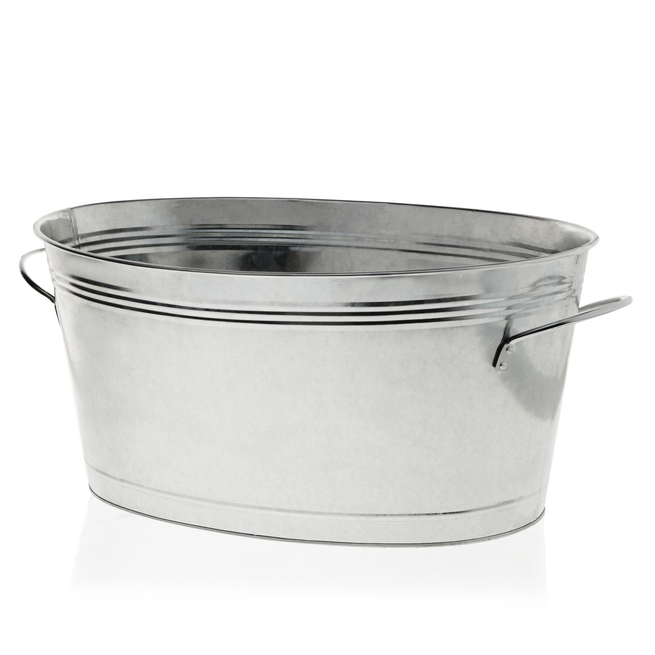 Galvanized Ice Bucket by True