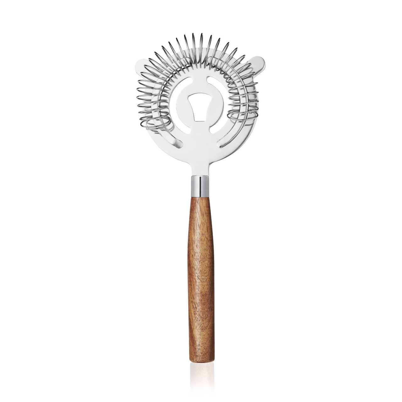 Cocktail Strainer with Acacia Handle by True