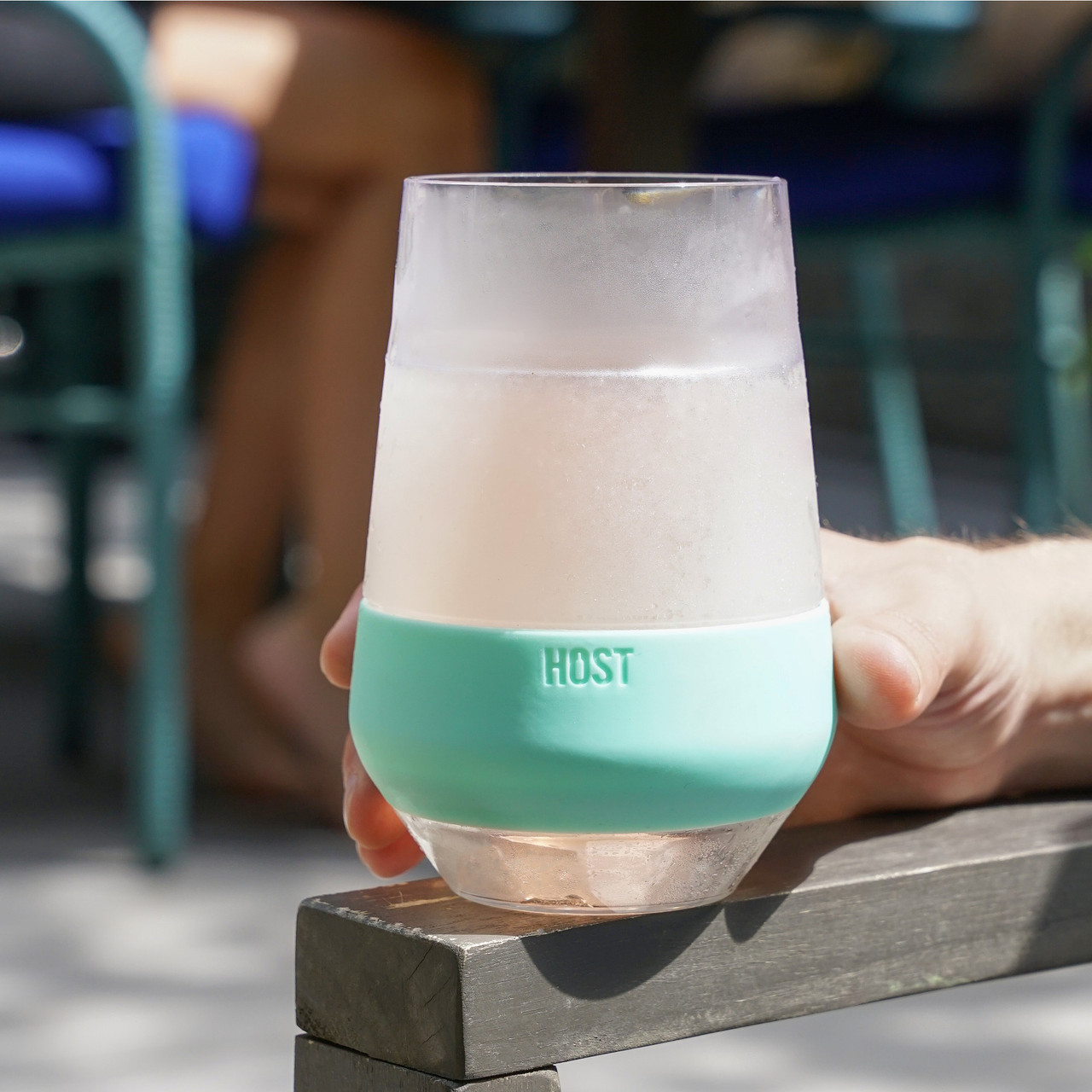 Wine FREEZE XL Cup in Mint by HOST®