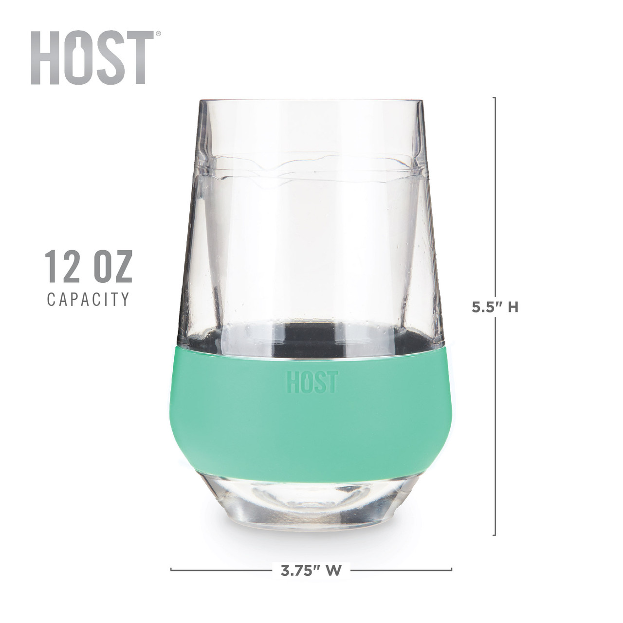Wine FREEZE XL Cup in Mint by HOST®