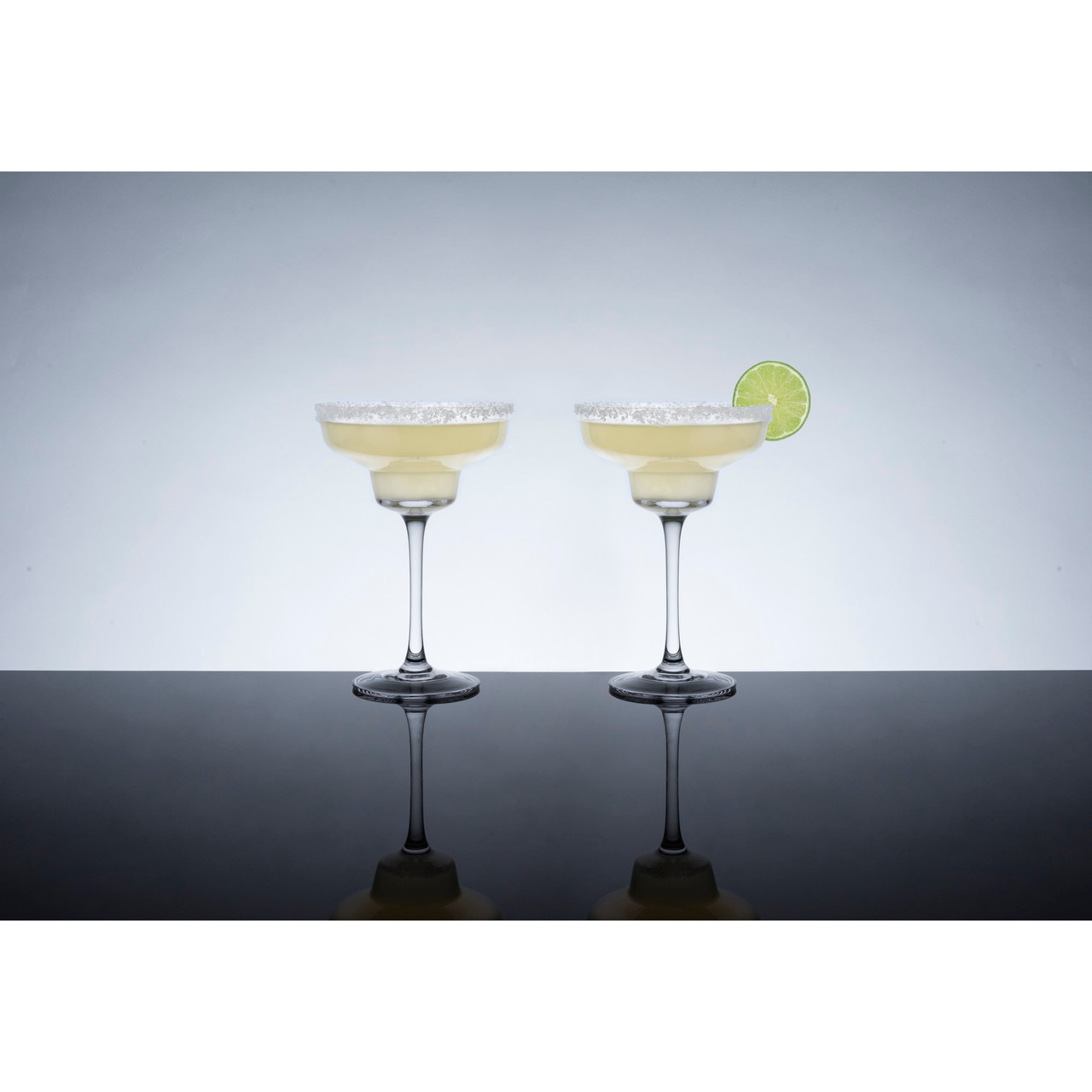 Angled Crystal Margarita Glasses by Viski®