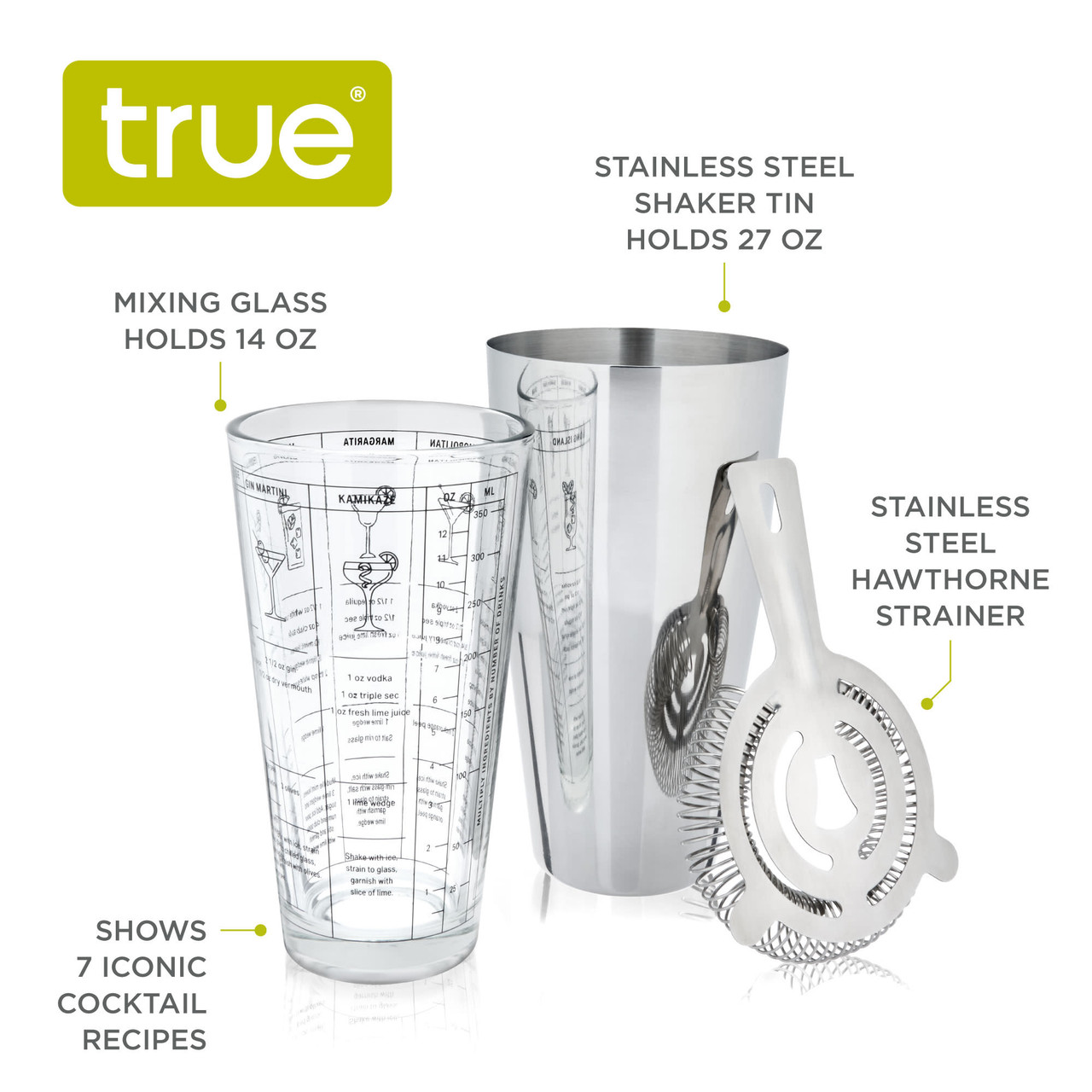 3 Piece Bar Set by True