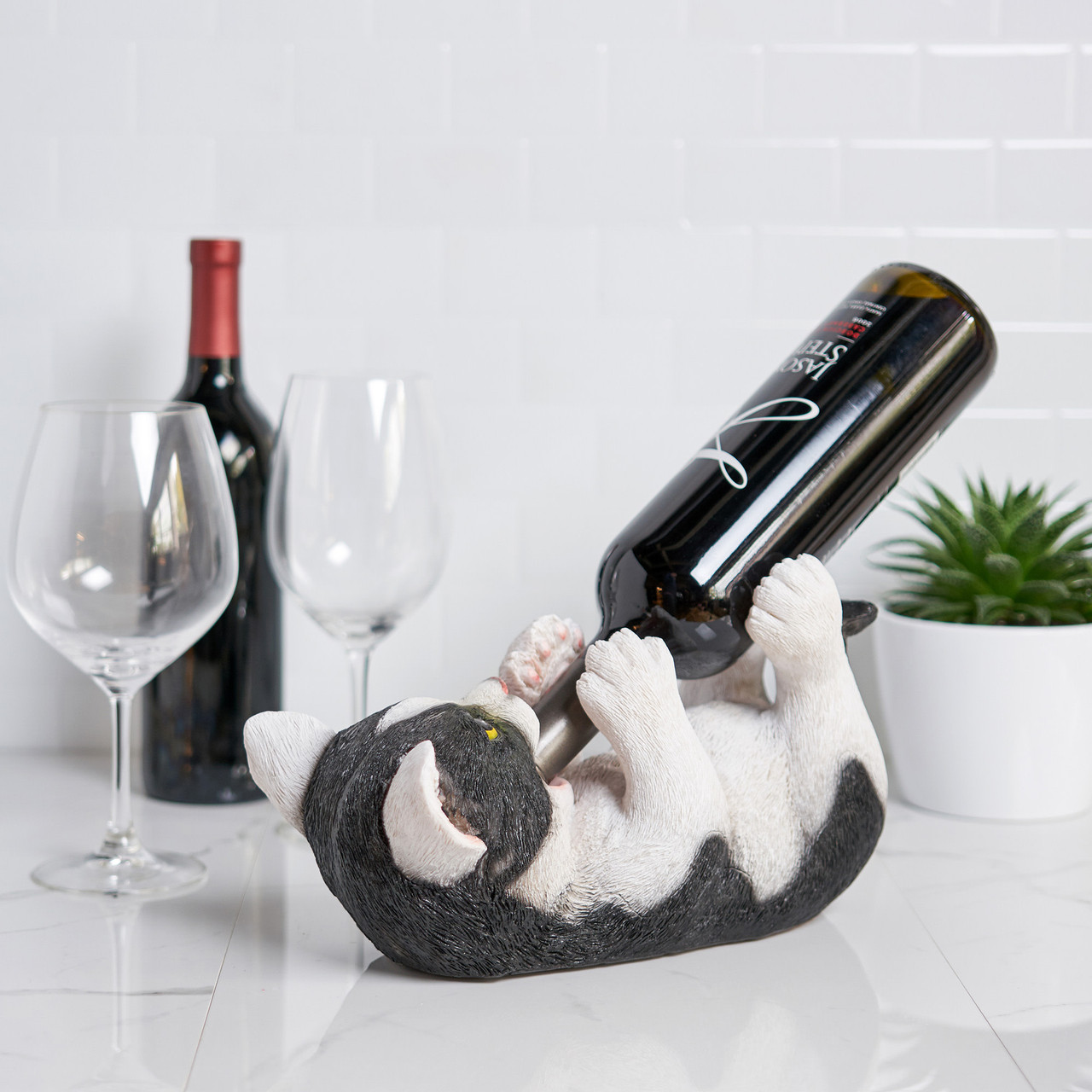 Klutzy Kitty Bottle Holder by True